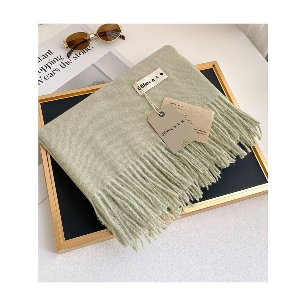 Cashmere Scarf Soft & Warm Oversized Comfort Cozy 72x28